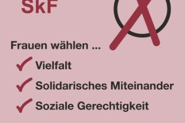 Wahlaufruf „Frauen wählen … „ - Aktion des SkF zur EU- und den Landtagswahlen in diesem Jahr